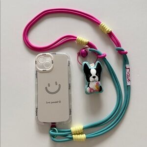 🩷🩵Handmade 3-in-1 Lanyard Crossbody | Wrist Phone Strap
